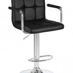 Стул барный DOBRIN KRUGER ARM LM-5011 (черный) в Лесном - lesnoy.mebel24.online | фото