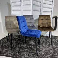 Стул CHILLI G062-13 кварцевый, велюр М-City в Лесном - lesnoy.mebel24.online | фото 5