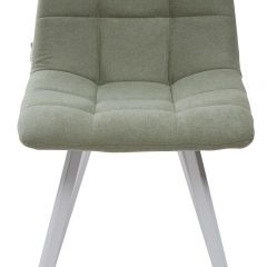 Стул CHILLI SQUARE UF860-11B мятный, ткань/ белый каркас М-City в Лесном - lesnoy.mebel24.online | фото 3