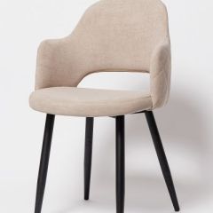 Стул К-14 бежевый/черный в Лесном - lesnoy.mebel24.online | фото