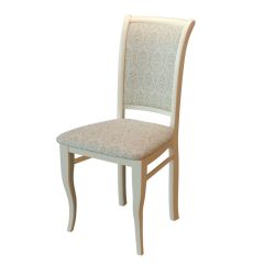 Стул М15 (жаккард №40) массив слоновая кость (2 шт.) в Лесном - lesnoy.mebel24.online | фото