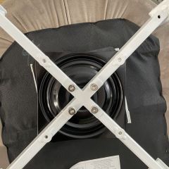 Стул MAVERICK 360 град. поворот. BLUVEL-40 BEIGE/ белый каркас, М-City в Лесном - lesnoy.mebel24.online | фото 5