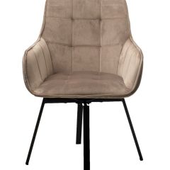 Стул MAVERICK 360 град. поворот. BLUVEL-40 BEIGE/ черный каркас, М-City в Лесном - lesnoy.mebel24.online | фото 3