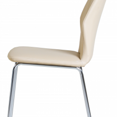 Стул Модена А1.11-04 (Стандарт) хром/кожзам (4 шт.) в Лесном - lesnoy.mebel24.online | фото 3