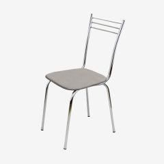 Стул "Увертюра NEW", кож.зам - кап.седов/ножки хром (4шт) в Лесном - lesnoy.mebel24.online | фото