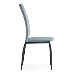 Стул на металлокаркасе Tod light blue / black в Лесном - lesnoy.mebel24.online | фото 7