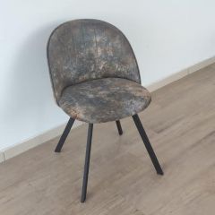 Стул Vesta 9 полоса (ткань LOFT) в Лесном - lesnoy.mebel24.online | фото 4