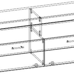 СОНАТА ТМС-1200 Тумба малая (Дуб сонома/Белый глянец) в Лесном - lesnoy.mebel24.online | фото 2