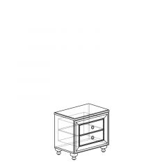 Тумба прикроватная №364 Афины в Лесном - lesnoy.mebel24.online | фото 2