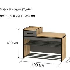 ОЛЬГА-ЛОФТ 5 Тумба в Лесном - lesnoy.mebel24.online | фото 4