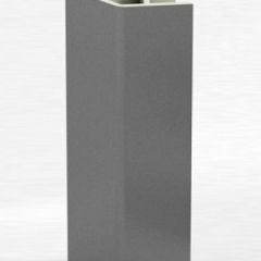 Угловое соединение для цоколя 135 гр. h100 мм (Алюминий, Белый, Черный, Сонома) в Лесном - lesnoy.mebel24.online | фото