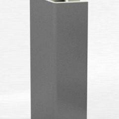 Угловое соединение для цоколя 135 гр. h150 мм (Алюминий, Белый, Черный, Сономаый) в Лесном - lesnoy.mebel24.online | фото 1