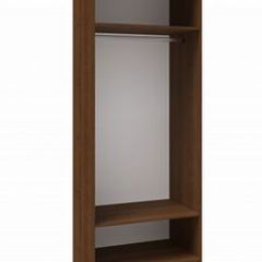 ВЕСТА ВГШ-1 Шкаф платяной МДФ Орех Донской в Лесном - lesnoy.mebel24.online | фото 2