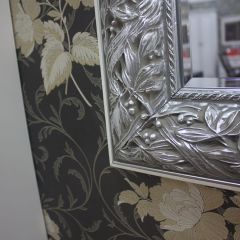 Зеркало большое Тиффани Premium черная/серебро (ТФ/02(П) в Лесном - lesnoy.mebel24.online | фото 3
