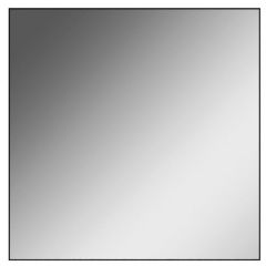 Зеркало Corsica 600х600 black без подсветки Sansa (SB1064Z) в Лесном - lesnoy.mebel24.online | фото