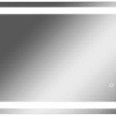 Зеркало Прага 800х550 с подсветкой Домино (GL7021Z) в Лесном - lesnoy.mebel24.online | фото 1