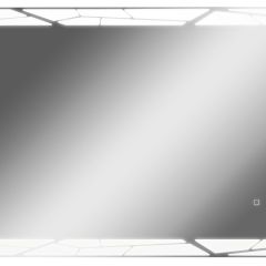 Зеркало Сеул 1000х700 с подсветкой Домино (GL7029Z) в Лесном - lesnoy.mebel24.online | фото