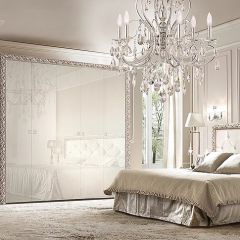 Зеркало Тиффани Premium слоновая кость/серебро (Ф/01(П) в Лесном - lesnoy.mebel24.online | фото 3