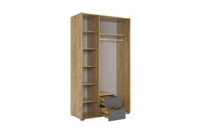 АДАМ Спальный гарнитур (модульный) графит в Лесном - lesnoy.mebel24.online | фото 20
