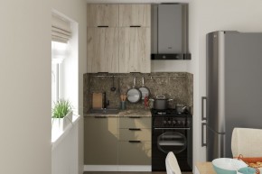 АЛЬБА Кухонный гарнитур Мини 1000 мм в Лесном - lesnoy.mebel24.online | фото 1