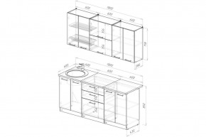 АНТИКА Кухонный гарнитур Макси 2 (1800 мм) в Лесном - lesnoy.mebel24.online | фото 2