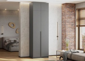 Антресоль 800 «ШК-5» Графит серый в Лесном - lesnoy.mebel24.online | фото 4