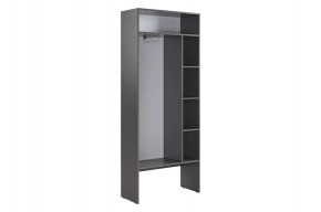 БАСКО Прихожая К1 (графит) в Лесном - lesnoy.mebel24.online | фото 7