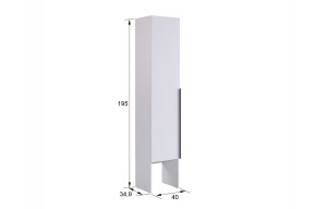 БАСКО Прихожая (модульная) графит/дуб крафт золотой в Лесном - lesnoy.mebel24.online | фото 5
