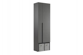 БАСКО Шкаф двухдверный L600 (графит) в Лесном - lesnoy.mebel24.online | фото