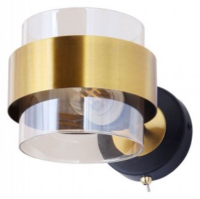 Бра Arte Lamp Carlo A8205AP-1BK в Лесном - lesnoy.mebel24.online | фото
