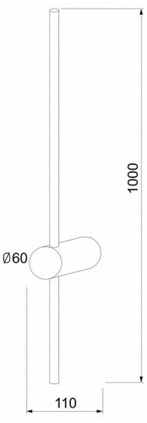 Бра Elektrostandard Cane a061491 в Лесном - lesnoy.mebel24.online | фото 3