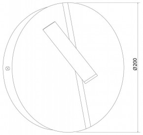 Бра Elektrostandard Drom a055362 в Лесном - lesnoy.mebel24.online | фото 2