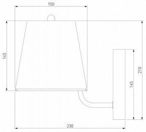 Бра Eurosvet Amaretto 60155/1 хром в Лесном - lesnoy.mebel24.online | фото 2