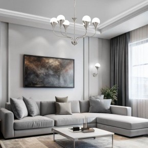 Бра Eurosvet Calyx 60169/1 никель в Лесном - lesnoy.mebel24.online | фото 3