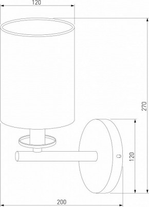 Бра Eurosvet Caprera 60146/1 латунь в Лесном - lesnoy.mebel24.online | фото 3