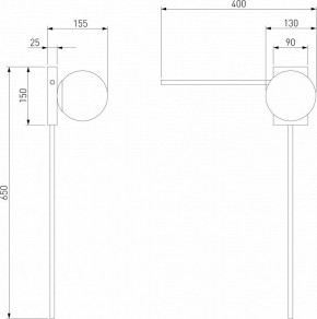 Бра Eurosvet Fredo 40034/1 белый в Лесном - lesnoy.mebel24.online | фото 4