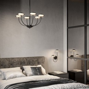 Бра Eurosvet Fungo 50388/2 LED черный в Лесном - lesnoy.mebel24.online | фото 2