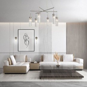 Бра Eurosvet Gilian 60163/1 никель в Лесном - lesnoy.mebel24.online | фото 2
