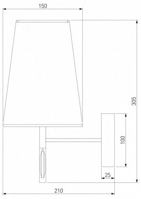 Бра Eurosvet Milazzo 60137/1 хром в Лесном - lesnoy.mebel24.online | фото 4