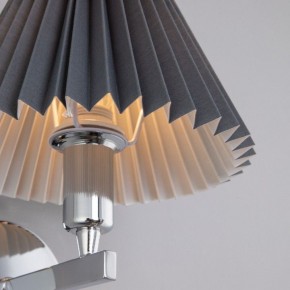 Бра Eurosvet Peony 60136/1 хром/графит в Лесном - lesnoy.mebel24.online | фото 3
