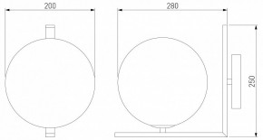 Бра Eurosvet Shape 70131/1 хром в Лесном - lesnoy.mebel24.online | фото 4