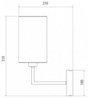 Бра Eurosvet Soffio 60134/1 никель в Лесном - lesnoy.mebel24.online | фото 2