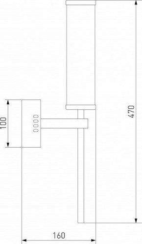 Бра Eurosvet Stark 50387 LED латунь в Лесном - lesnoy.mebel24.online | фото 6