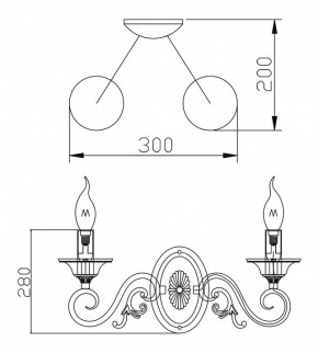 Бра Maytoni Perla ARM337-02-R в Лесном - lesnoy.mebel24.online | фото 4