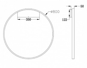 Бра Maytoni Rim MOD058WL-L50BS4K в Лесном - lesnoy.mebel24.online | фото 3