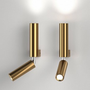 Бра с подсветкой Eurosvet Pitch 40020/1 LED латунь в Лесном - lesnoy.mebel24.online | фото 2