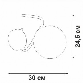 Бра Vitaluce V47150 V47150-8/1A в Лесном - lesnoy.mebel24.online | фото 2