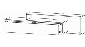 ДАЛЛАС Гостиная (модульная) цемент темный в Лесном - lesnoy.mebel24.online | фото 6