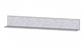 ДАЛЛАС Полка ПЛ-02 (цемент светлый) в Лесном - lesnoy.mebel24.online | фото