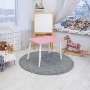 Детский стол Rolti Baby (розовый/белый, массив березы/мдф) в Лесном - lesnoy.mebel24.online | фото